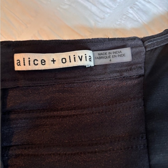 Black Alice + Olivia Sequin Jumpsuit - Picture 13 of 13
